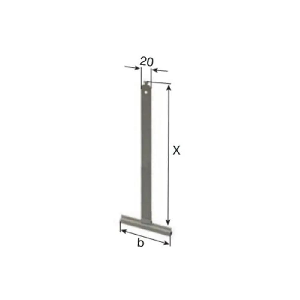 Selve Rolladen Selve Aufhängefeder Stahl 198/20mm beflockt zum Einhängen 154551