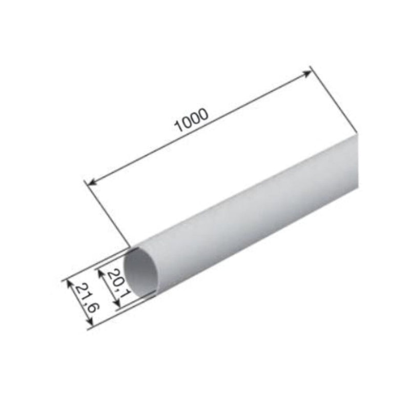 Selve Rolladen Selve Aufsteckrohr für Gurtführung 20mm 172135