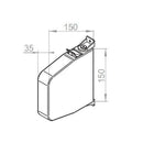 Selve Rolladen Selve Gurtwickler bis 23mm breiten Gurt 5m Länge 120501