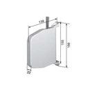 Selve Rolladen Selve Mini Gurtwickler bis 14mm mit 5m Gurt Creme 084853