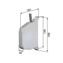 Selve Rolladen Selve Mini Gurtwickler bis 14mm mit 5m Gurt Weiss 084603