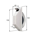 Selve Rolladen Selve Mini Halbeinlass Gurtwickler für 15mm Gurt 081401