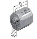 Selve Rolladen Selve Walzenkapsel SW60 aus Metall zum Überstülpen mit Gleitlager 253061