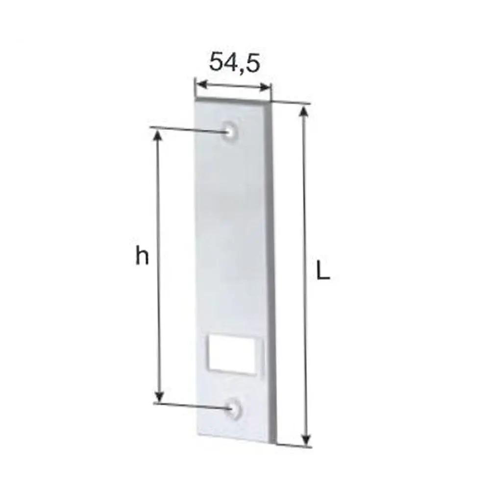 Selve Rollladen Selve Deckplatte für Gurtwickler aus Kunststoff 134/173mm 110010