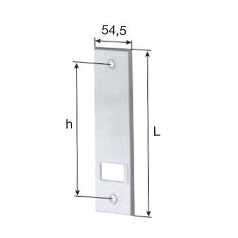 Selve Rollladen Selve Deckplatte für Gurtwickler aus Kunststoff 260/292mm 110310
