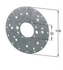 Selve Rollladen Selve Motoren Montageplatte Ø108mm 283030