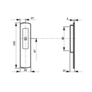 Siegenia Fenster Siegenia Griffmuschel HS 300 Außen EV1 Silber 525010