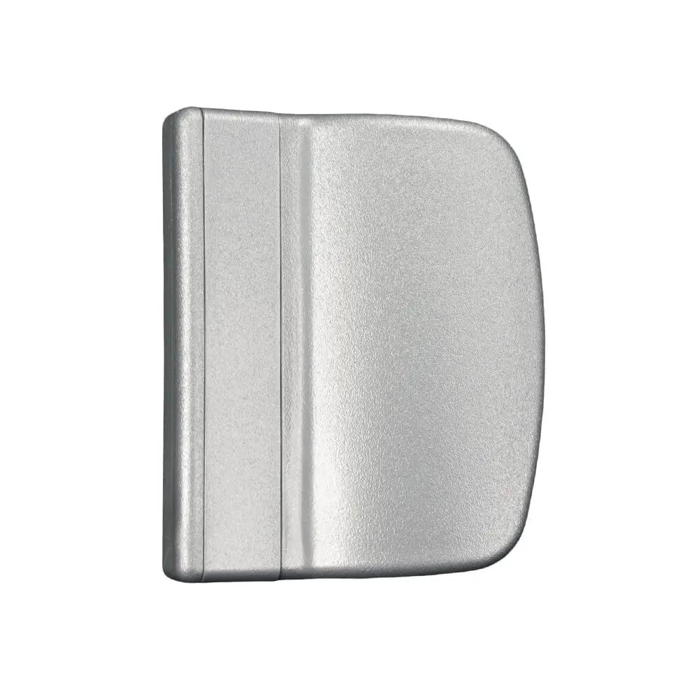 Silisto Tür Silber Silisto Balkontürgriff Ziehgriff aus PVC Set