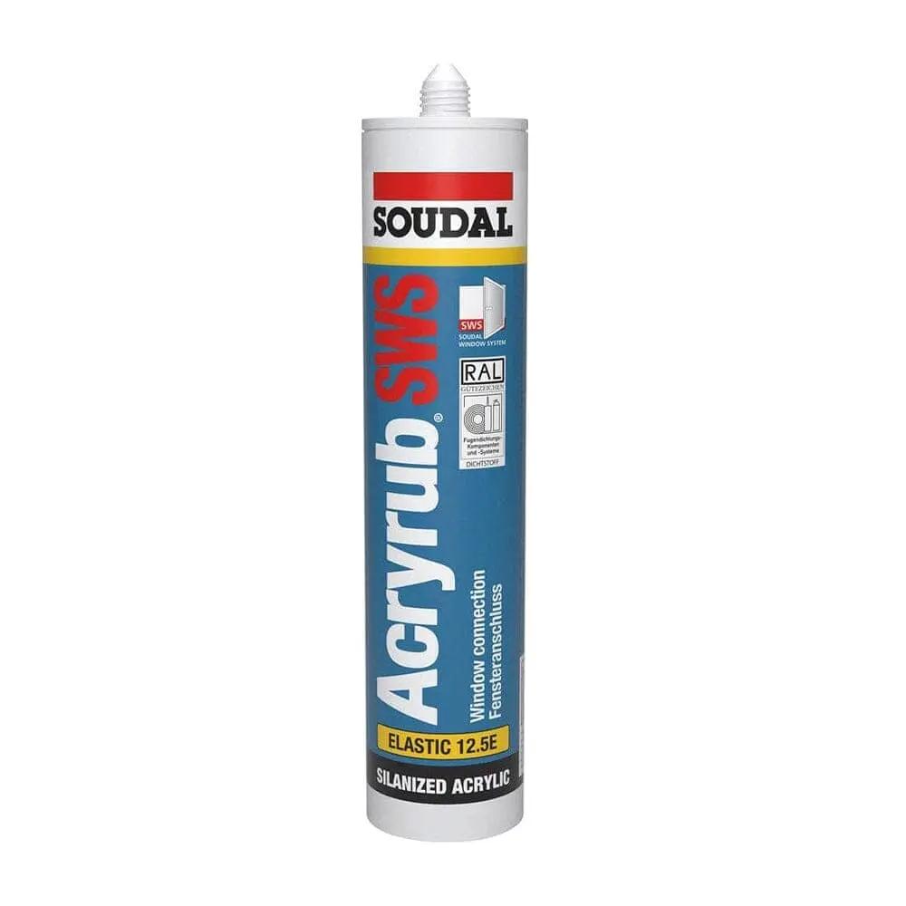 Soudal Fenster Soudal ACRYRUB SWS Weiss 310ml