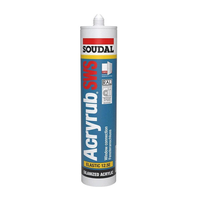 Soudal Fenster Soudal ACRYRUB SWS Weiss 310ml
