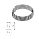 Tecseal Rolladen Tecseal Bürstendichtung für Rolladen Führungsschiene 5,5x10mm