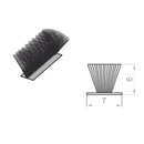 Tecseal Rolladen Tecseal Bürstendichtung für Rolladen Führungsschiene 7x6mm