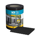 WDB Plast Garten Anthrazit RAL7016 WDB Plast Sichtschutzband PVC Basic Line 190mm