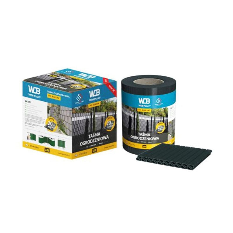 WDB Plast Garten WDB Plast Sichtschutzband PVC Basic Line 190mm