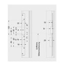 Winkhaus Tür Winkhaus E-ÖFFNER BLENDE STV-E 130U Weiss 1393441