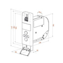 WIR Elektronik Rollladen WIR eWickler Comfort eW820-M UP