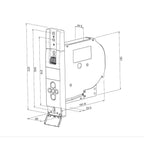 WIR Elektronik Rollladen WIR eWickler Comfort Maxi eW825 UP