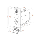 WIR Elektronik Rollladen WIR eWickler Funk Comfort eW840-F UP