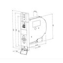 WIR Elektronik Rollladen WIR eWickler Funk Comfort Maxi eW845-F UP