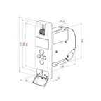 WIR Elektronik Rollladen WIR eWickler Funk Standard eW830-F UP