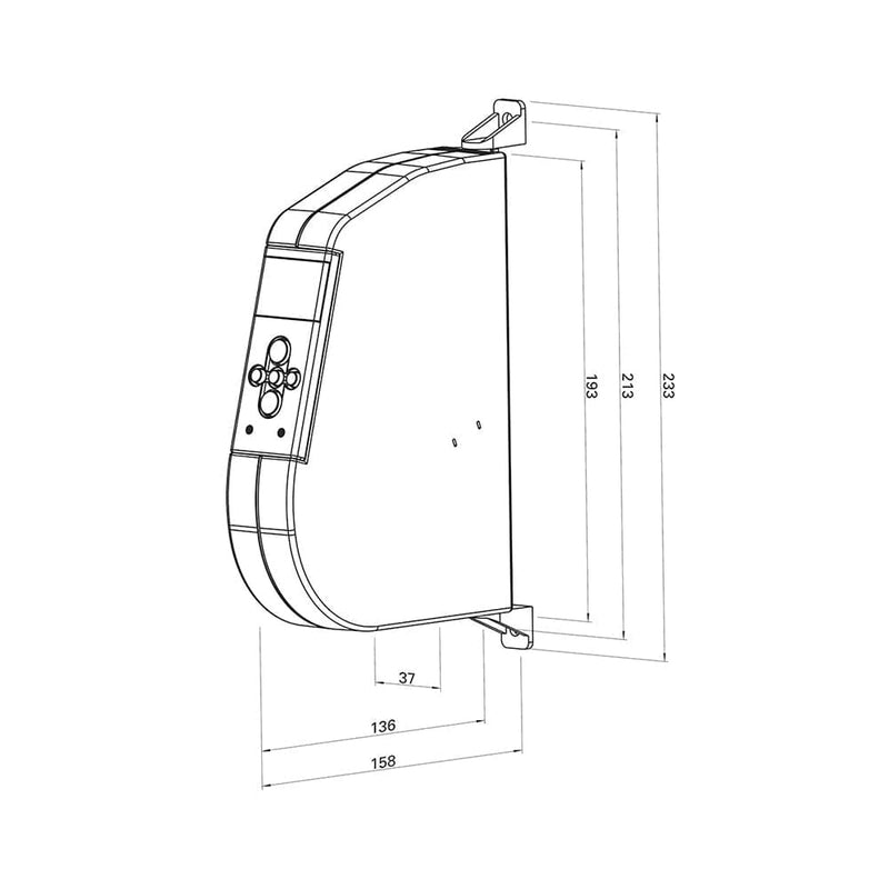 WIR eWickler Standard eW910-M für Aufputz 15mm Gurtband - Fenstergigant
